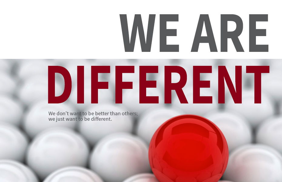 As an event management company we are different.
